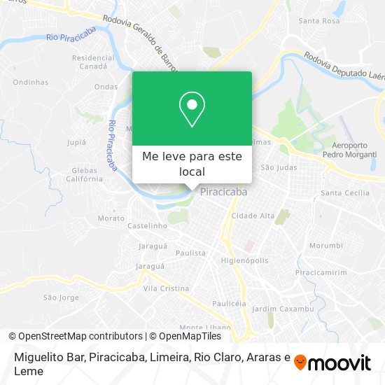 Miguelito Bar mapa