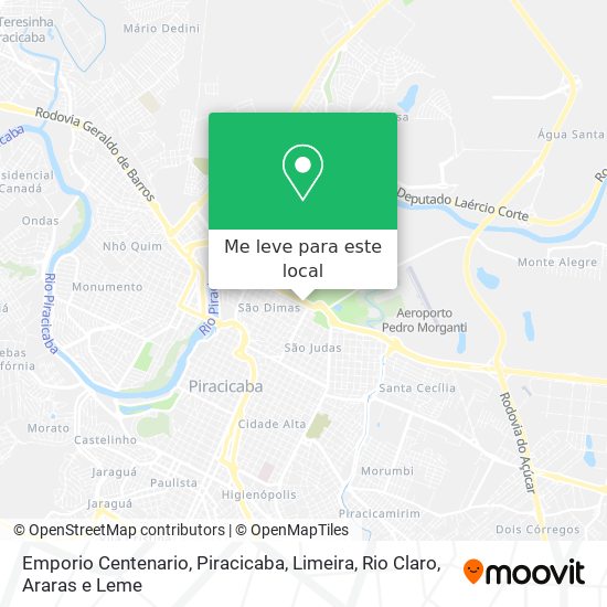 Emporio Centenario mapa