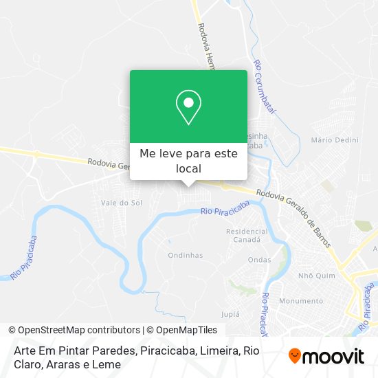 Arte Em Pintar Paredes mapa