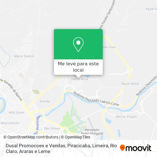 Dusal Promocoes e Vendas mapa