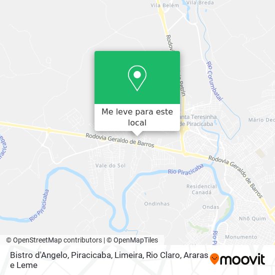 Bistro d'Angelo mapa