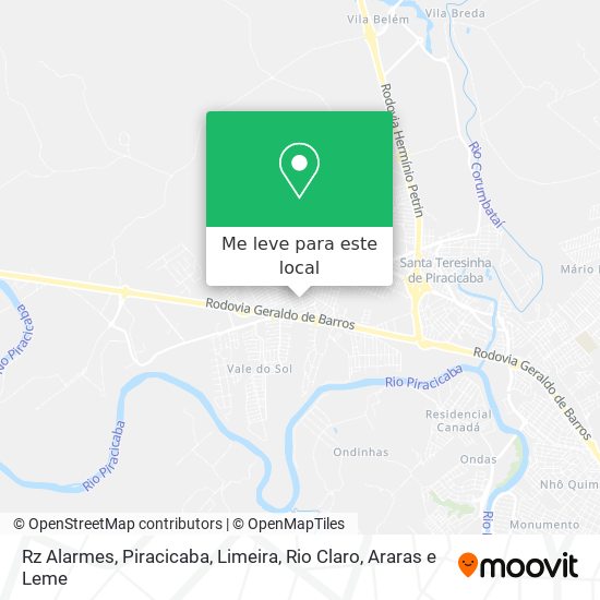 Rz Alarmes mapa