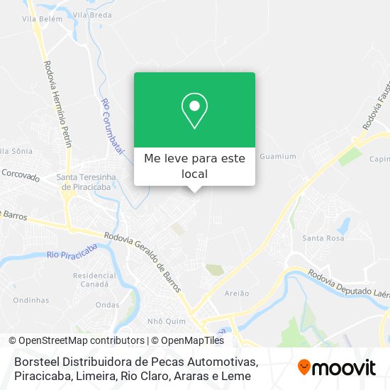 Borsteel Distribuidora de Pecas Automotivas mapa