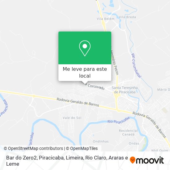 Bar do Zero2 mapa