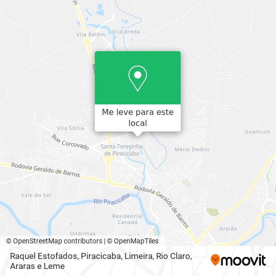 Raquel Estofados mapa
