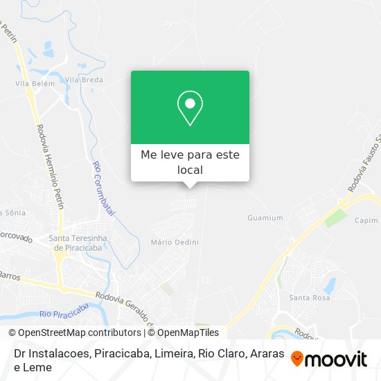 Dr Instalacoes mapa