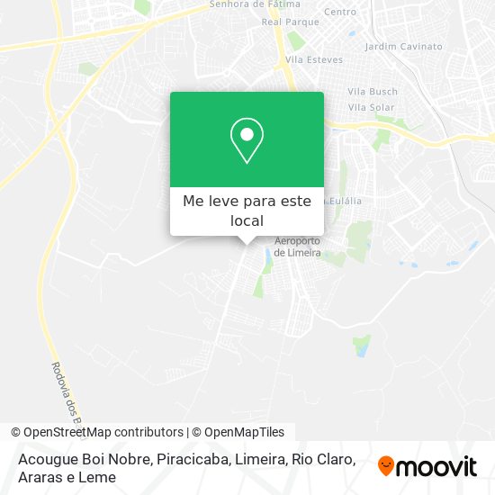 Acougue Boi Nobre mapa