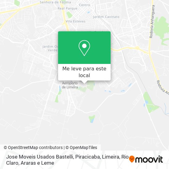 Jose Moveis Usados Bastelli mapa