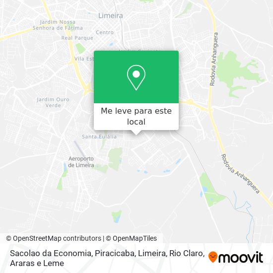Sacolao da Economia mapa