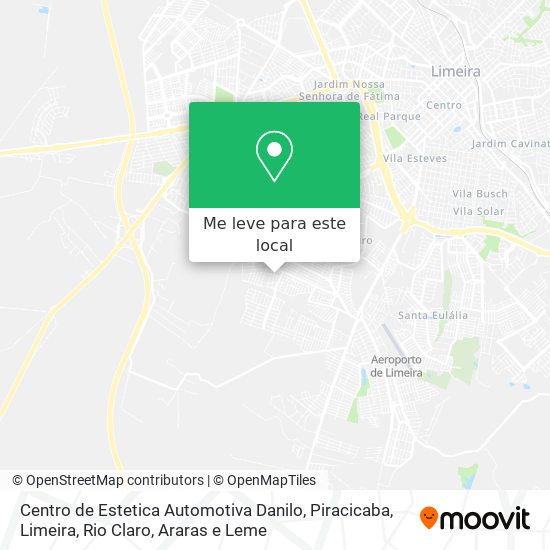 Centro de Estetica Automotiva Danilo mapa