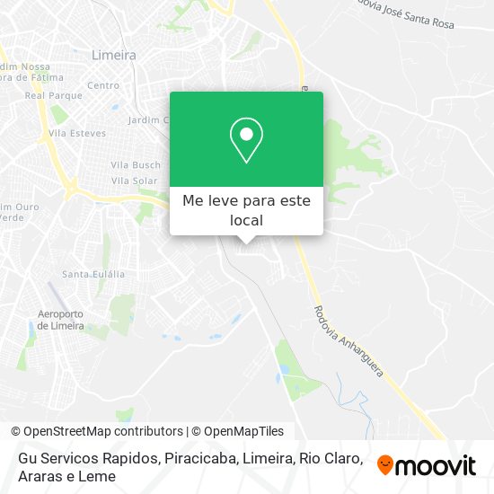 Gu Servicos Rapidos mapa