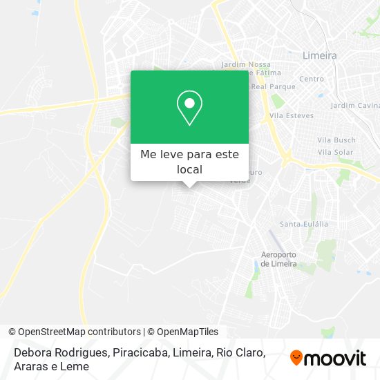 Debora Rodrigues mapa