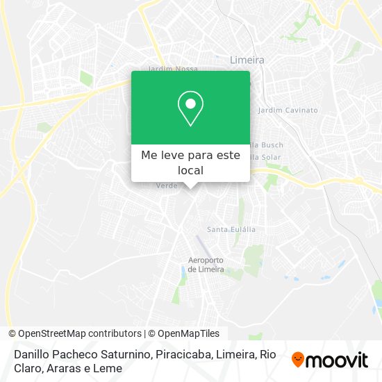 Danillo Pacheco Saturnino mapa