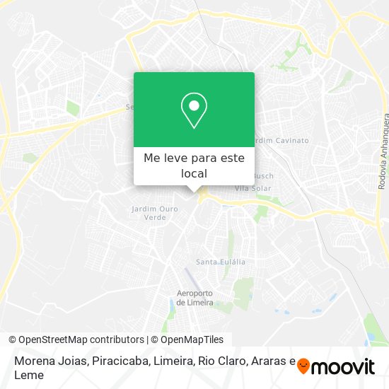 Morena Joias mapa