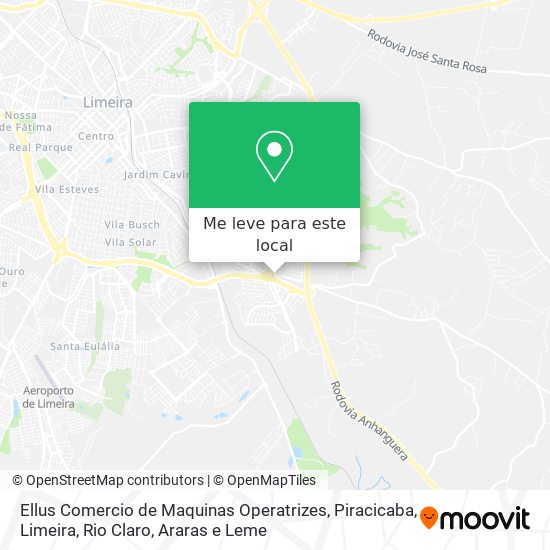 Ellus Comercio de Maquinas Operatrizes mapa
