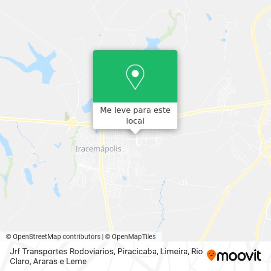 Jrf Transportes Rodoviarios mapa