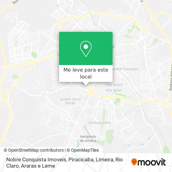 Nobre Conquista Imoveis mapa