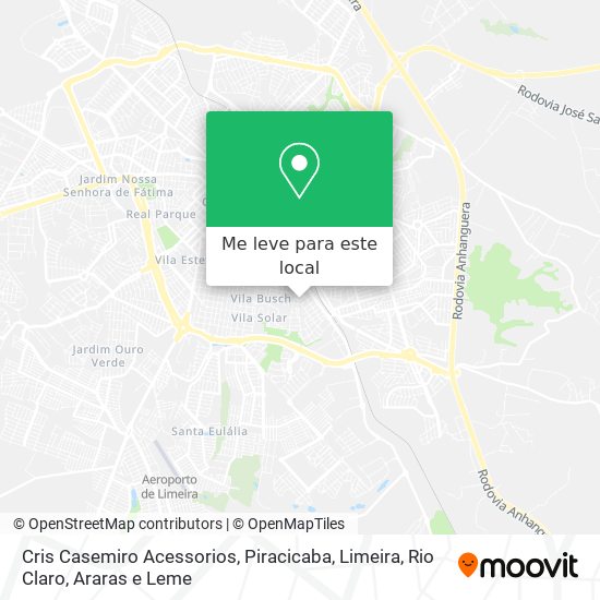 Cris Casemiro Acessorios mapa