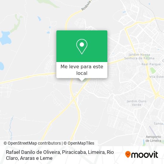 Rafael Danilo de Oliveira mapa