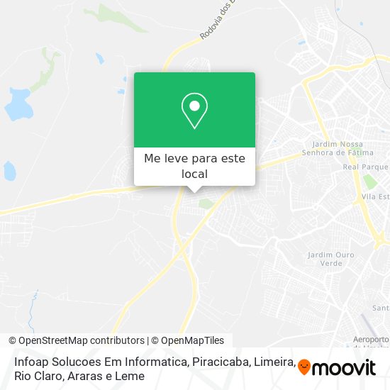 Infoap Solucoes Em Informatica mapa