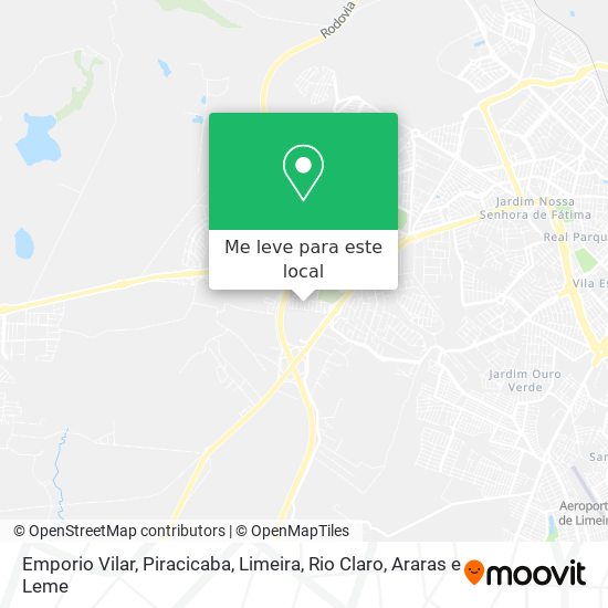 Emporio Vilar mapa