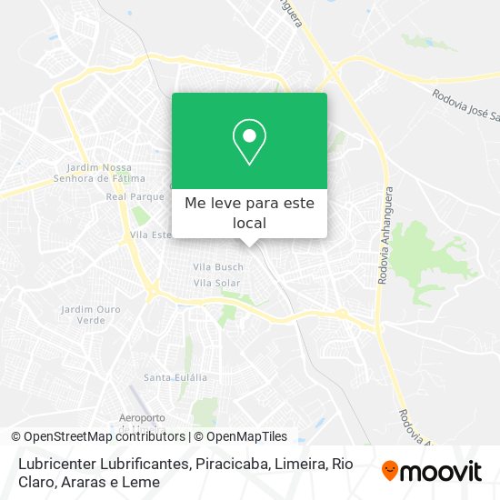 Lubricenter Lubrificantes mapa