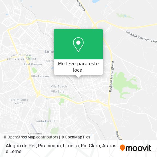 Alegria de Pet mapa