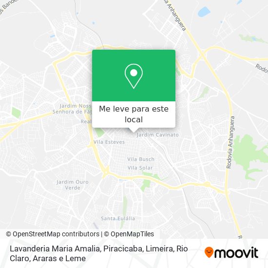 Lavanderia Maria Amalia mapa
