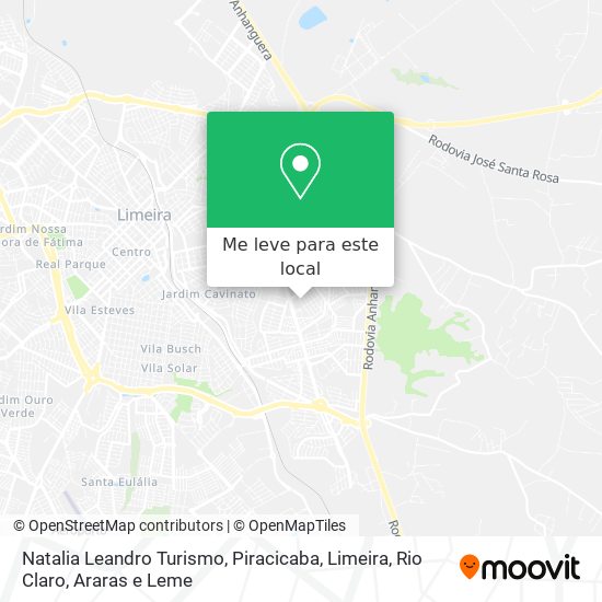 Natalia Leandro Turismo mapa