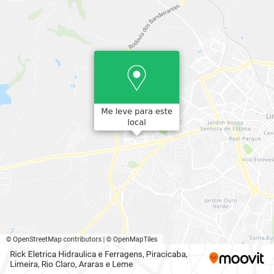 Rick Eletrica Hidraulica e Ferragens mapa