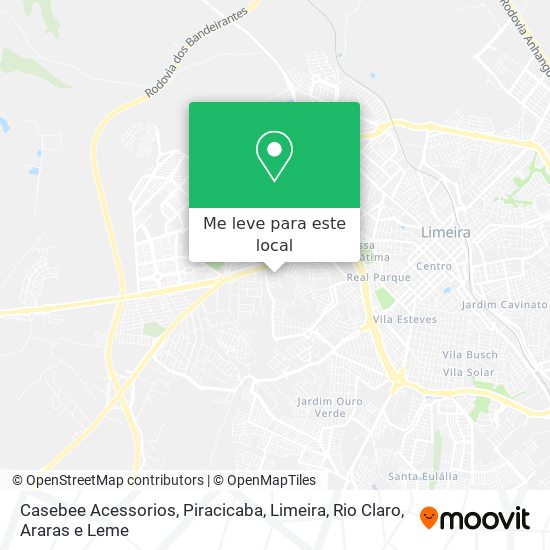 Casebee Acessorios mapa