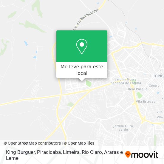King Burguer mapa