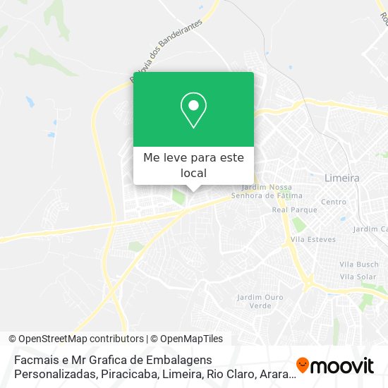 Facmais e Mr Grafica de Embalagens Personalizadas mapa