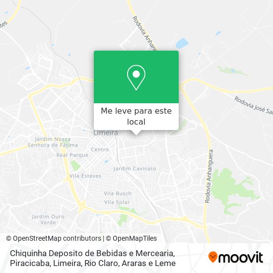 Chiquinha Deposito de Bebidas e Mercearia mapa