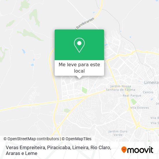 Veras Empreiteira mapa