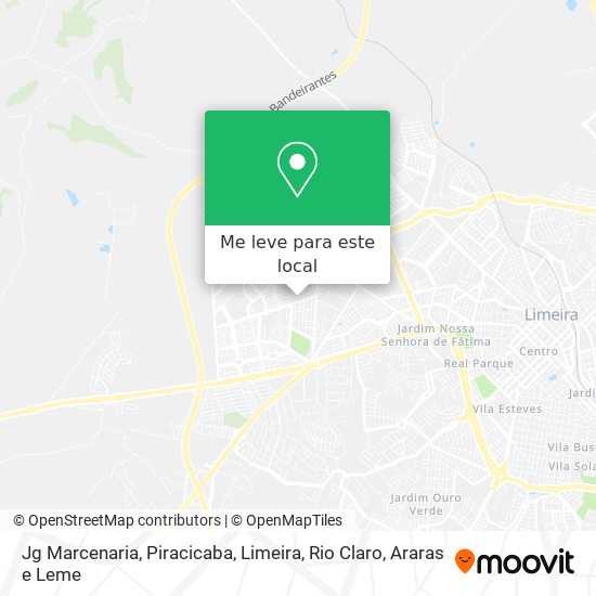 Jg Marcenaria mapa