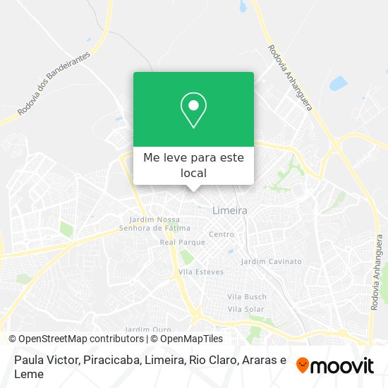 Paula Victor mapa