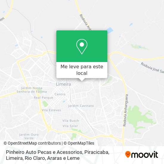 Pinheiro Auto Pecas e Acessorios mapa