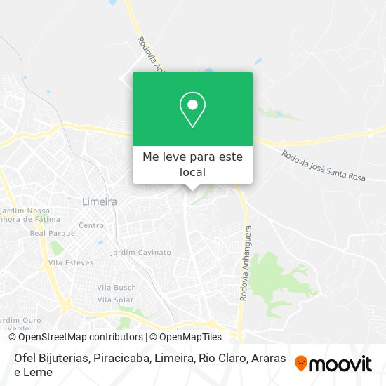 Ofel Bijuterias mapa