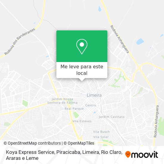 Koya Express Service mapa