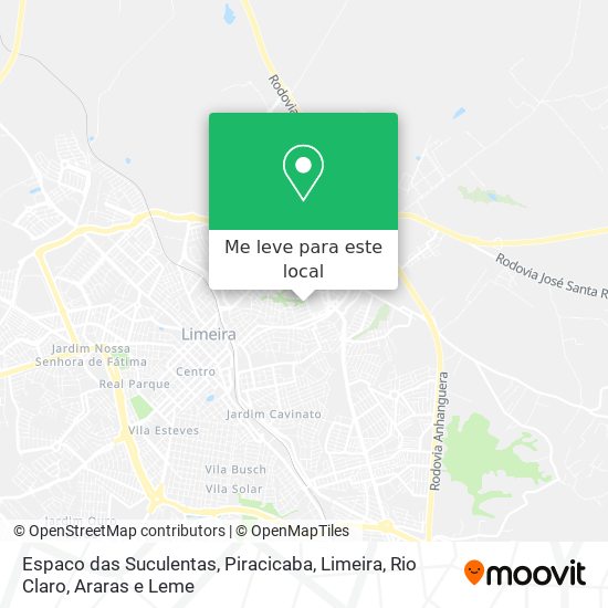 Espaco das Suculentas mapa