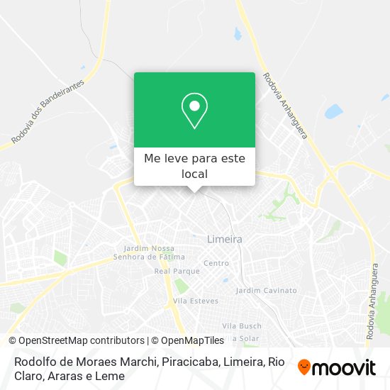 Rodolfo de Moraes Marchi mapa