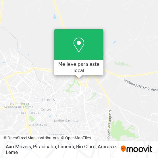 Axo Moveis mapa