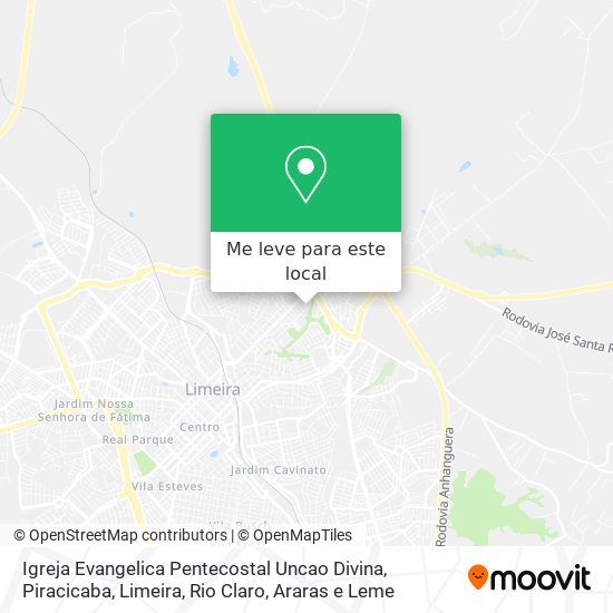 Igreja Evangelica Pentecostal Uncao Divina mapa