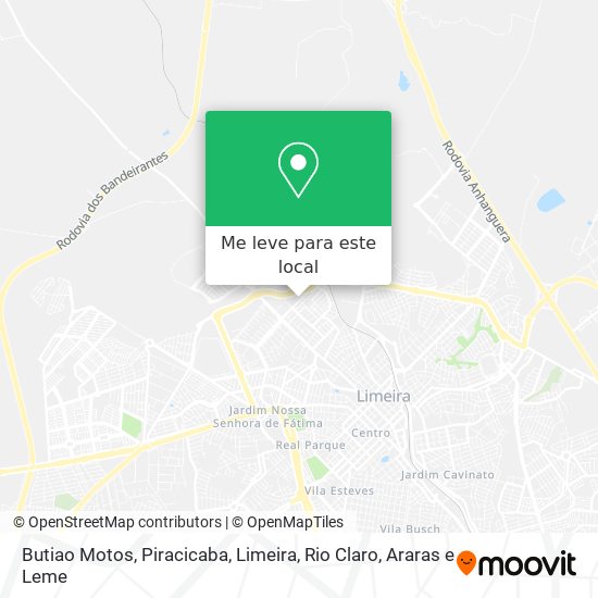Butiao Motos mapa