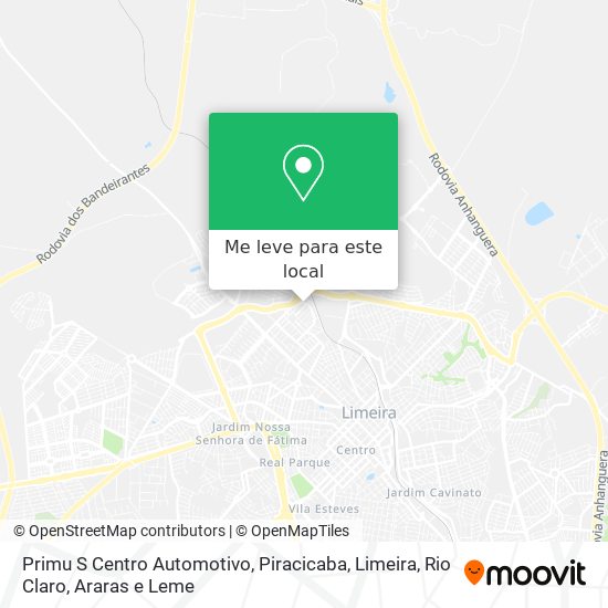 Primu S Centro Automotivo mapa