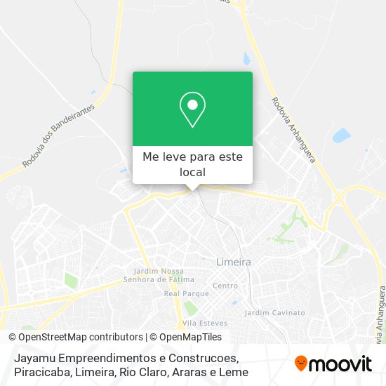 Jayamu Empreendimentos e Construcoes mapa