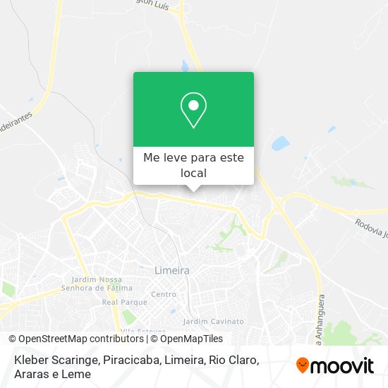 Kleber Scaringe mapa