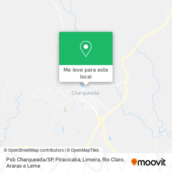 Psb Charqueada/SP mapa