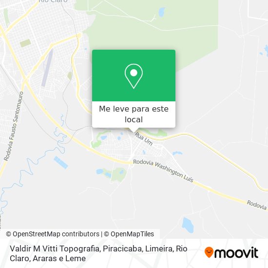 Valdir M Vitti Topografia mapa